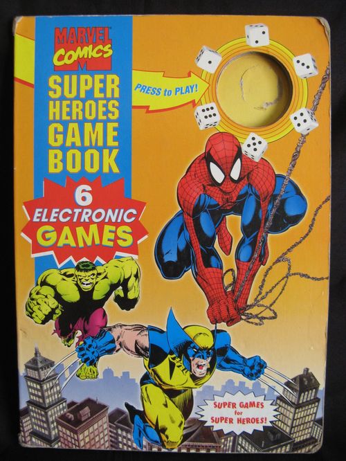 Обложка игры Marvel Super Heroes Giant Size Game Board Book