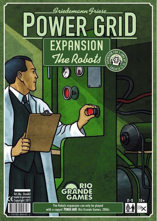 Обложка игры Power Grid: The Robots