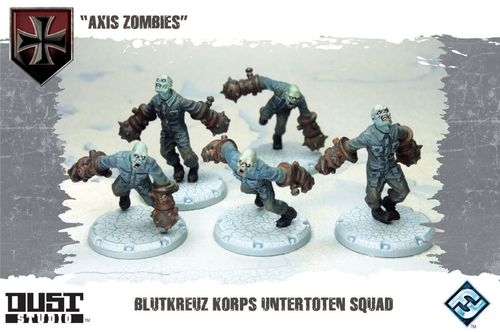 Обложка игры Dust Tactics: Axis Zombies Expansion