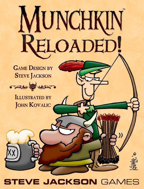 Обложка игры Munchkin Reloaded!