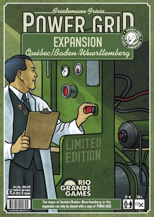 Обложка игры Power Grid: Québec & Baden-Württemberg