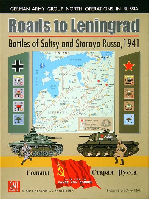 Обложка игры Roads to Leningrad