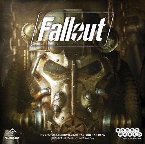 Обложка игры Fallout. Настольная игра